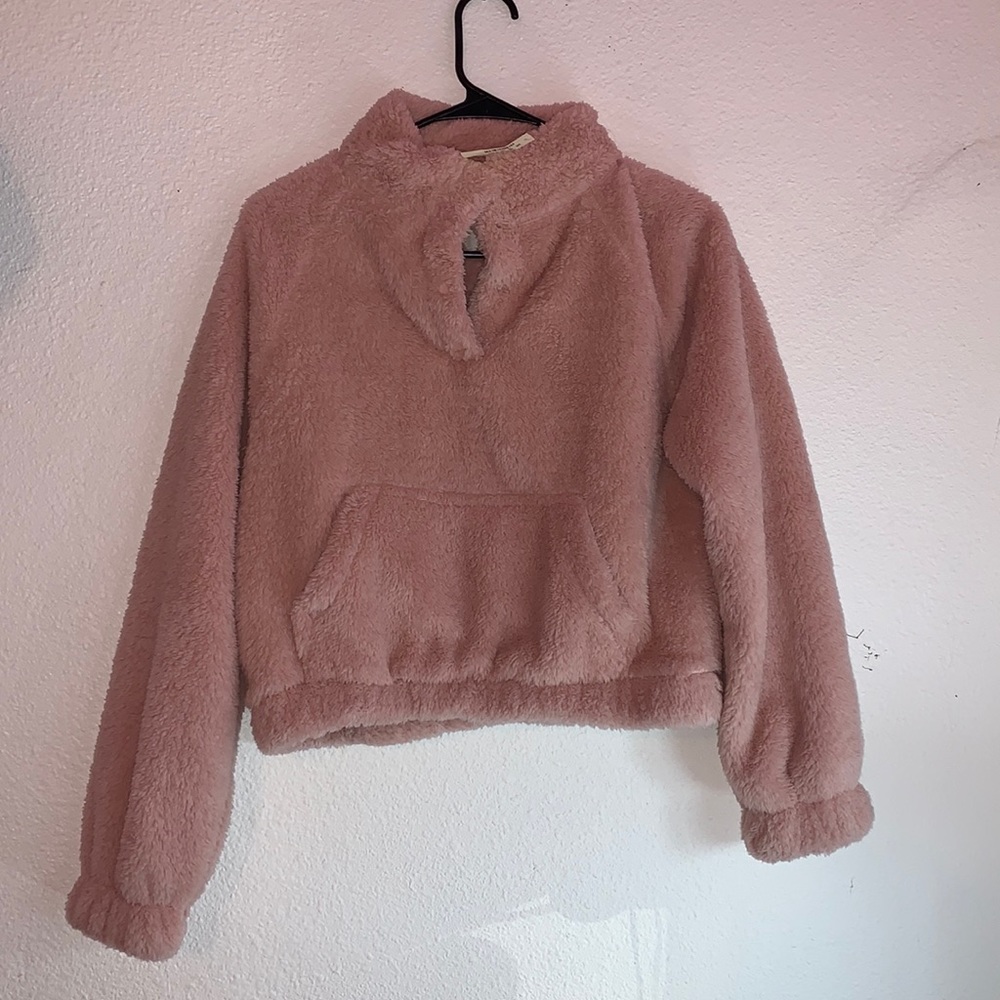 Pink aeropostal cropped sweater size XS